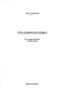 Cover of: Vita di Renato Serra
