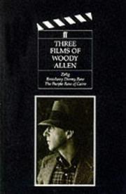 Cover of: Three Films of Woody Allen by Woody Allen