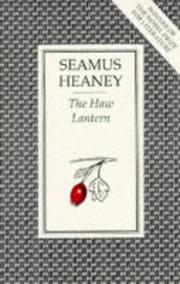 Cover of: The haw lantern by Seamus Heaney