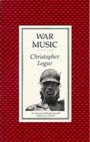 Cover of: War Music by Christopher Logue