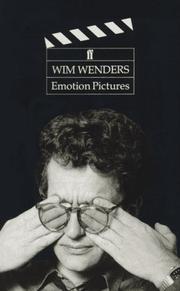 Cover of: Emotion Pictures: Reflections on the Cinema (Directors on Directors Series)