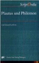 Cover of: Plautus und Philemon by Eckard Lefèvre
