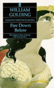 Cover of: Fire Down Below by William Golding