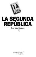 Cover of: La Segunda República by José Luis Olaizola, BibliotecaOnline, José Luis Olaizola