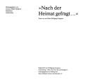 Cover of: Nach der Heimat gefragt--: Texte von und über Wolfgang Koeppen