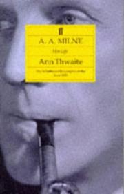 Cover of: A.A.Milne by Ann Thwaite