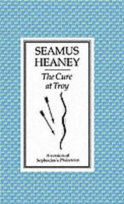 Cover of: The Cure of Troy by Seamus Heaney