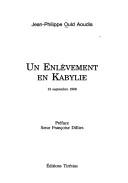 Cover of: Un enlèvement en Kabylie: 13 septembre 1956