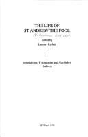 Cover of: life of St. Andrew the Fool