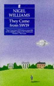 Cover of: They came from SW19 by Nigel Williams