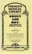 Cover of: Sweet and hot: the songs of Harold Arlen