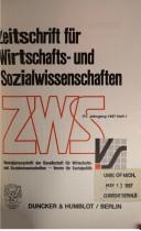 Cover of: Beschäftigung und soziale Sicherung