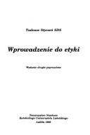 Cover of: Wprowadzenie do etyki by Tadeusz Styczeń