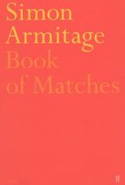 Cover of: Book of matches by Simon Armitage