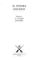 Cover of: Il poema osceno by Ottiero Ottieri