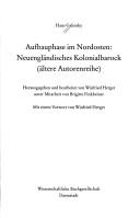 Cover of: Aufbauphase im Nordosten: Neuengländisches Kolonialbarock (ältere Autorenreihe)