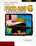 Cover of: The official guide to Corel Photo-paint 6 for Windows 95