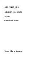 Cover of: Heiterkeit ohne Grund: Gedichte