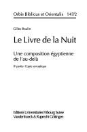 Cover of: Le livre de la nuit by Gilles Roulin, Gilles Roulin