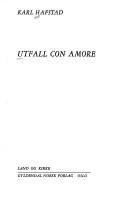 Cover of: Utfall con amore: Karl Hafstad.