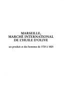 Cover of: Marseille, marché international de l'huile d'olive by Patrick Boulanger