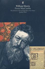 Cover of: William Morris by Fiona McCarthy