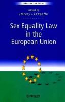 Cover of: Sex equality law in the European Union