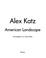 Cover of: Alex Katz