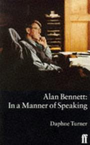 Cover of: Alan Bennett by Daphne Turner