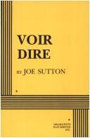 Cover of: Voir dire by Joe Sutton