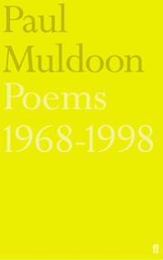 Cover of: New Selected Muldoon