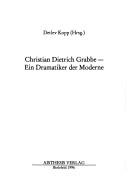 Cover of: Christian Dietrich Grabbe by Detlev Kopp (Hrsg.).