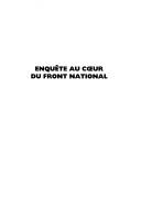 Cover of: Enquête au cœur du Front national by Géraud Durand