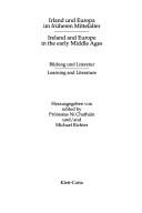 Cover of: Irland und Europa im früheren Mittelalter by herausgegeben von Próinséas Ní Chatháin und Michael Richter.