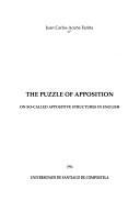 The Puzzle of apposition by Juan Carlos Acuña Fariña