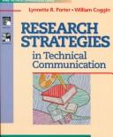Cover of: Research strategies in technical communication