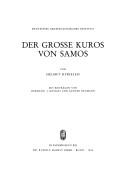 Der grosse Kuros von Samos by Helmut Kyrieleis