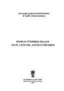 Cover of: Honras fúnebres reales en el León del Antiguo Régimen by María Dolores Campos Sánchez-Bordona