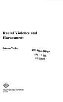 Racial violence and harassment by Satnam Virdee