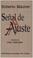 Cover of: Señal de ajuste