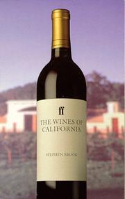 Cover of: The Wines of California (Faber Books on Wine) by Stephen Brook