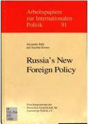 Cover of: Russia's new foreign policy