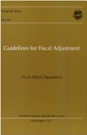 Guidelines for fiscal adjustment cover