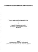 Cover of: Constelacciones [sic] de modernidad: anuario conmemorativo del V Centenario de la llegada de España a América