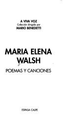 Cover of: Poemas y canciones