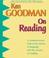 Cover of: On reading