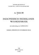 Cover of: Indonesisch-Nederlands woordenboek by A. Teeuw