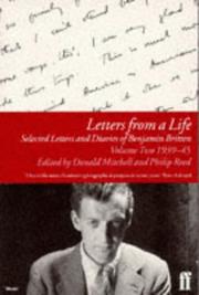 Cover of: Letters from a Life: Selected Letters of Benjamin Britten, Vol. 2: 1939-1945