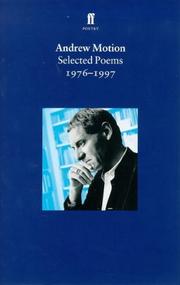 Cover of: Selected poems, 1976-1997