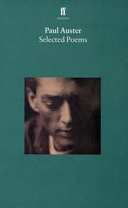 Cover of: Selected Poems (Faber Poetry) by Paul Auster